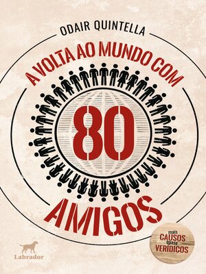 cover image of A volta ao mundo com 80 amigos